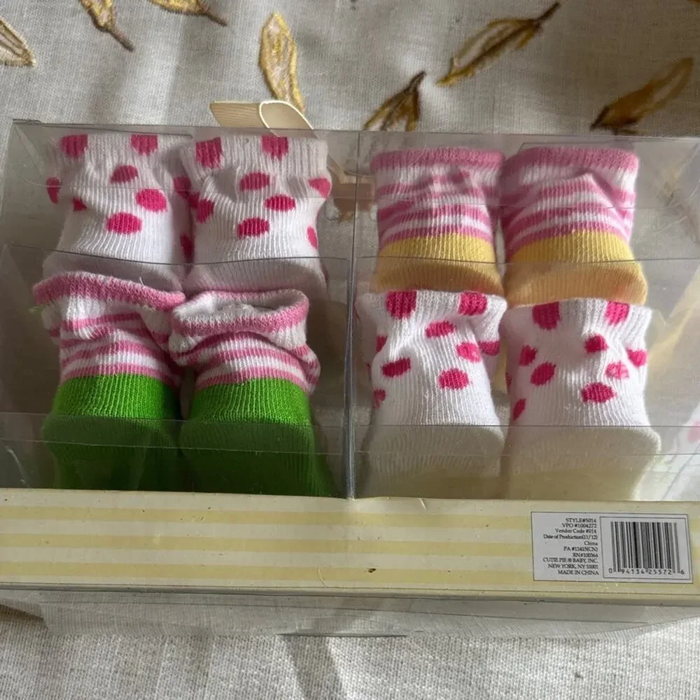 Kyle and Deena | Animal Themed Baby Socks Set NIB